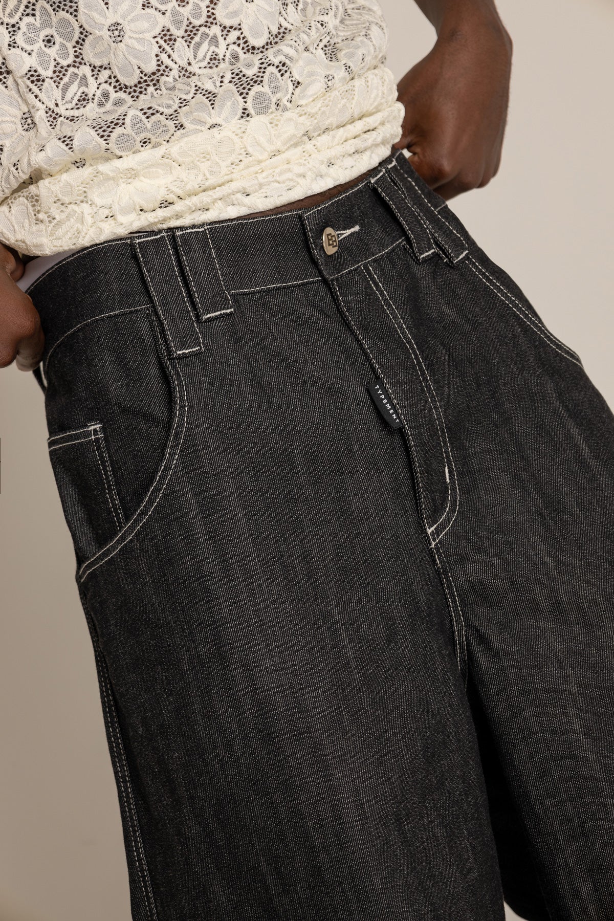 SEVEN POCKETS FADED JEANS FOR HIM