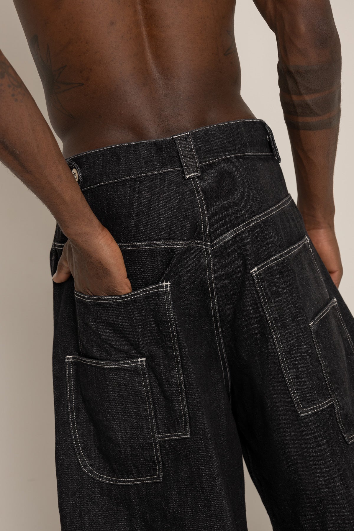 SEVEN POCKETS FADED JORTS FOR HIM