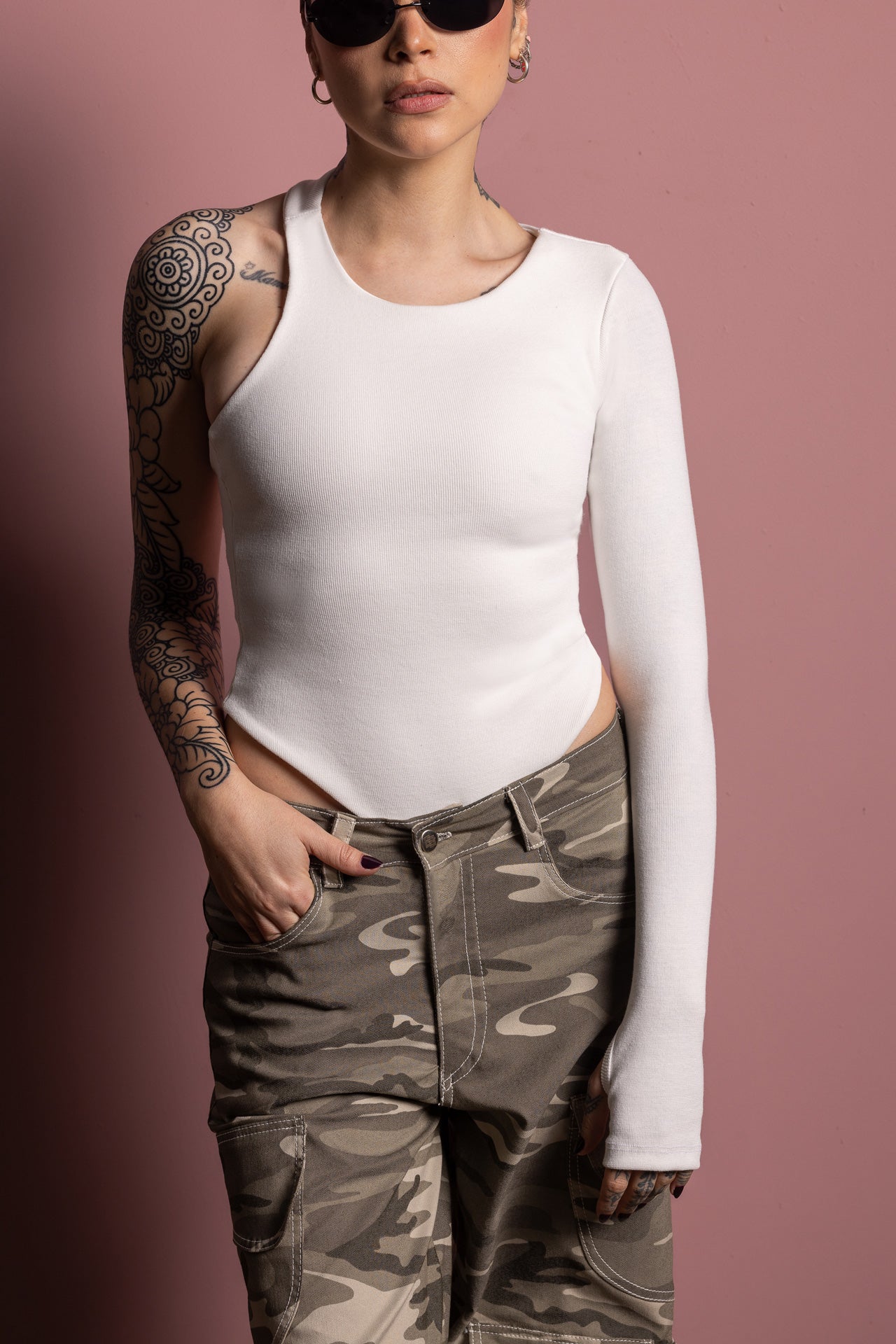 CREAMY BODYSUIT