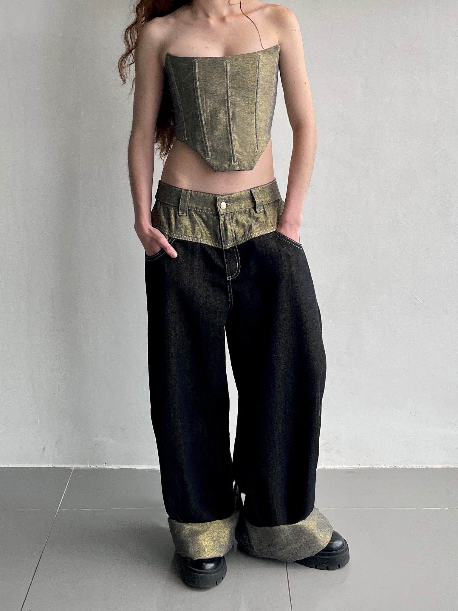 GOLD LAGOON PANTS