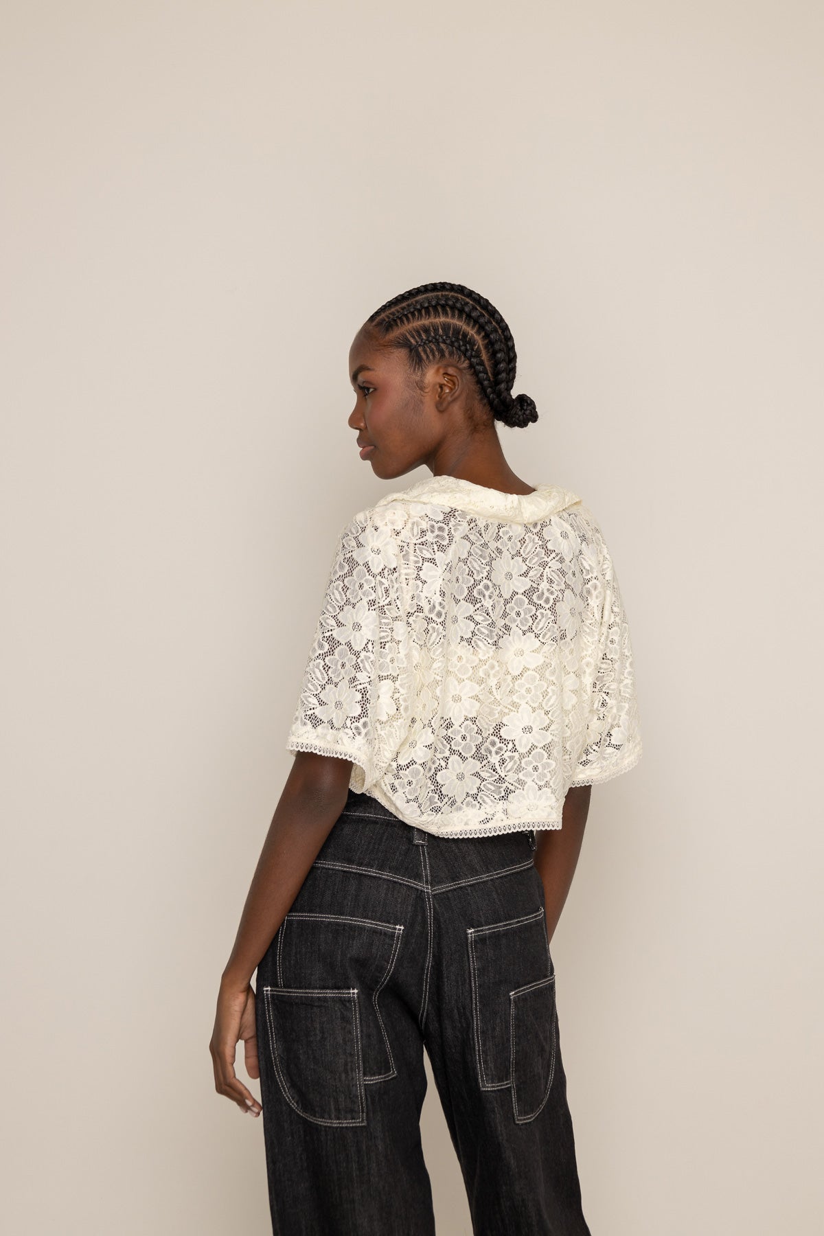 SALTY BUTTER POLO CROPPED