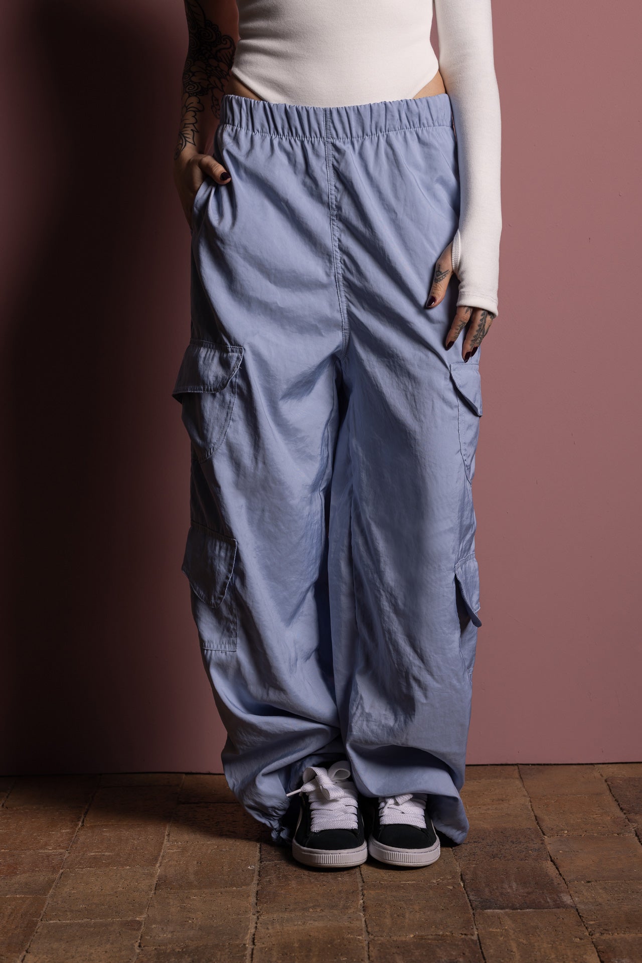 AGOSTO ICED BLUE PANTS