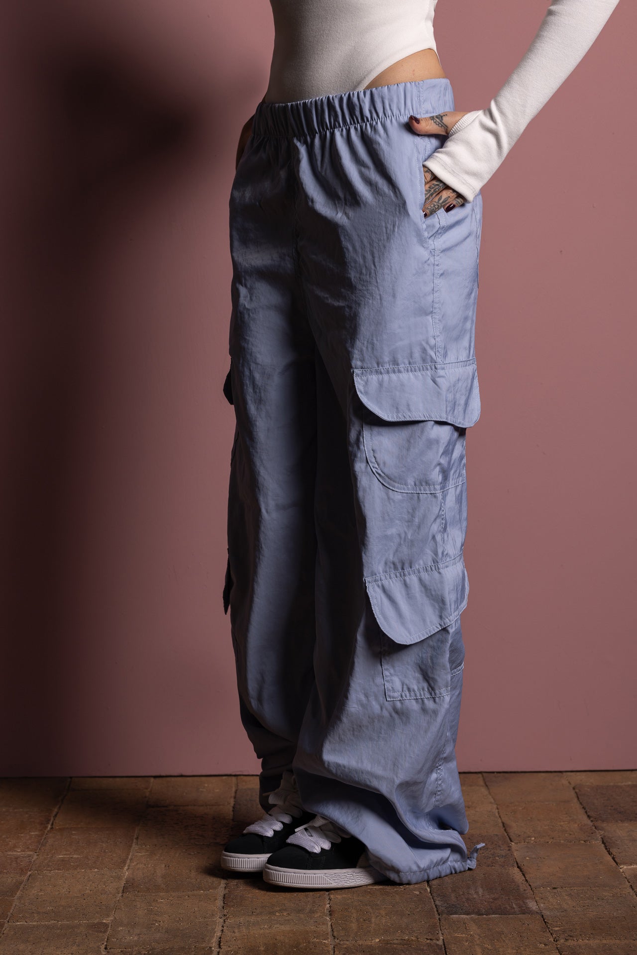 AGOSTO ICED BLUE PANTS