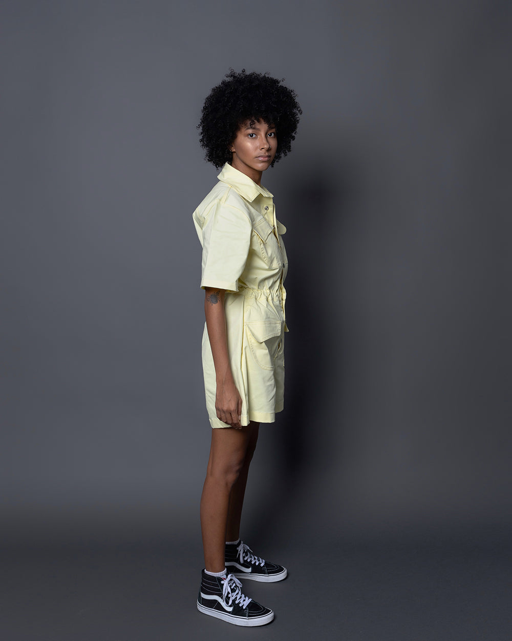 BUENA VIDA OVERALL - Soft Yellow